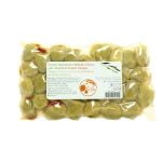 Green Stoneless Halkidiki Olives with Roasted Sweet Pepper - Image 2